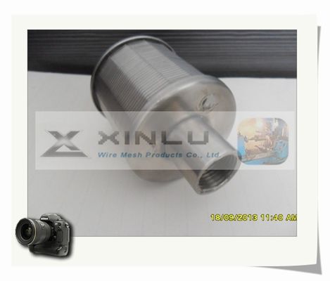 G3/4» ανθεκτικό ακροφύσιο 0.25mm φίλτρων άμμου ακροφύσιο φίλτρων κατεργασίας ύδατος αυλακώσεων 316L