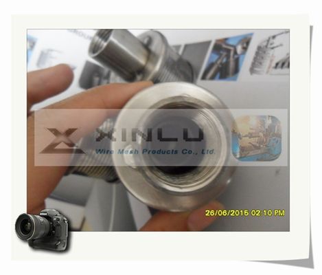 G3/4» ανθεκτικό ακροφύσιο 0.25mm φίλτρων άμμου ακροφύσιο φίλτρων κατεργασίας ύδατος αυλακώσεων 316L