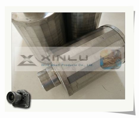 SS304 ακροφύσιο καλωδίων σφηνών διηθητήρων ακροφυσίων O.D 57mm φίλτρων νερού