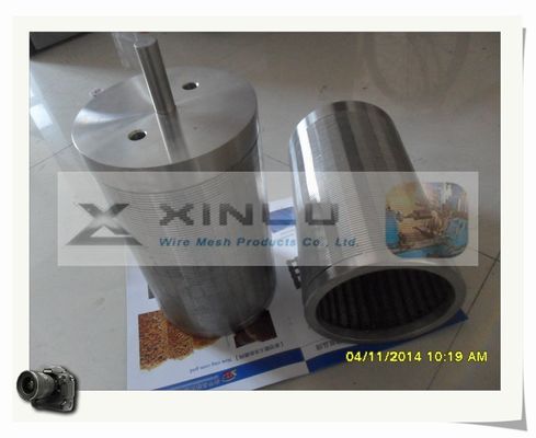 3.3 X 6.5mm καλώδιο 0.7mm σφηνών ανοξείδωτου κυλινδρικός διηθητήρας αυλακώσεων που προσαρμόζεται