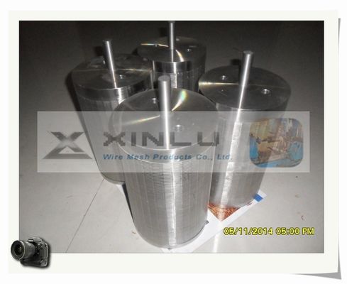 3.3 X 6.5mm καλώδιο 0.7mm σφηνών ανοξείδωτου κυλινδρικός διηθητήρας αυλακώσεων που προσαρμόζεται