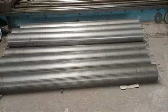 φίλτρο οθόνης αυλακώσεων 316L SS 0.5mm Β διαμορφωμένο φίλτρο νερού πλέγματος καλωδίων
