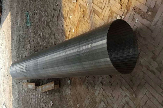οθόνη 4m μήκος AISI 316 Johnson αυλακώσεων 0.1mm συνεχής καλά - οθόνη