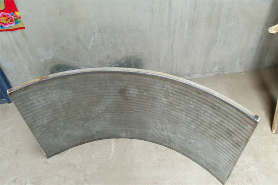 Σκληρή Σίτα Bend Screen 5-50mm Δυνατότητα 3x20mm Μέγεθος πλαισίου πλάτος 2.2-3.0mm σφηνοειδές καλώδιο καλώδιο υποστήριξης