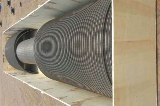 οθόνη κάμψεων κόσκινων πλάτους 2000mm που κάμπτεται κοσκινίζοντας το πλέγμα καλωδίων αυλάκωση 0.25mm - 1mm