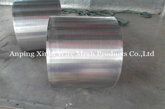 SS 321 περιστροφικό τύμπανο OD 620mm οθόνης 304 με το μακρύ κύλινδρο καλωδίων σφηνών 0.6m