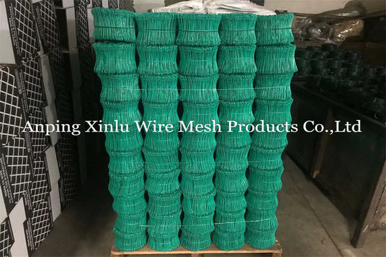 Κόκκινο 2mm Double Loop Tie Wire PVC επικαλυμμένο 16 μεγέθους 3 - 12 ιντσών μήκος για δέσιμο
