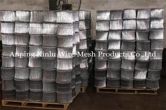 Σιδηρόπλεγμα 12 εκατοστών μήκους Twin LoopTie Wire Anti Corrosion για σύνδεση