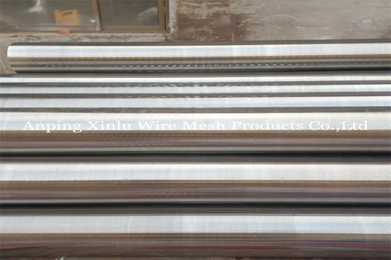 8 ιντσών αντλία νερού υπόγειου ύδατος SS304 Johnson Screen Tube Slots 0,06 ιντσών για βαθύ πηγάδι