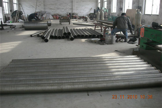 Αντί διάβρωσης SS304 Διαμέτρου 219mm Johnson Wire Water Well Screen Pipe 80 Bars 8&quot; Σπειροειδές σύρμα Στρίψιμο σωλήνα