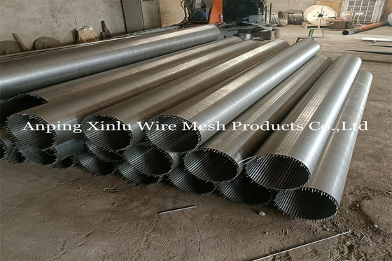 250mm φλάντζα σύνδεσης οθόνης σωλήνων διηθητήρων περικαλυμμάτων καλωδίων Johnson ανοξείδωτου 15 πλέγματος