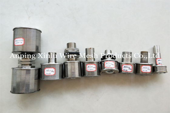 Hastelloy 0.25mm συνεχής φιλτράροντας οθόνη νερού ακροφυσίων FOTI φίλτρων άμμου αυλακώσεων