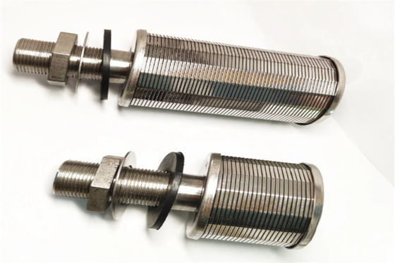Hastelloy 0.25mm συνεχής φιλτράροντας οθόνη νερού ακροφυσίων FOTI φίλτρων άμμου αυλακώσεων