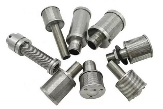 Hastelloy 0.25mm συνεχής φιλτράροντας οθόνη νερού ακροφυσίων FOTI φίλτρων άμμου αυλακώσεων