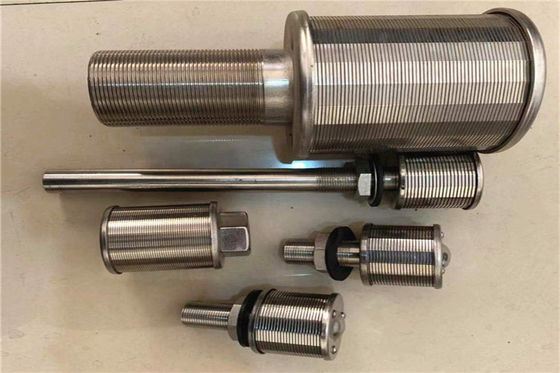Hastelloy 0.25mm συνεχής φιλτράροντας οθόνη νερού ακροφυσίων FOTI φίλτρων άμμου αυλακώσεων