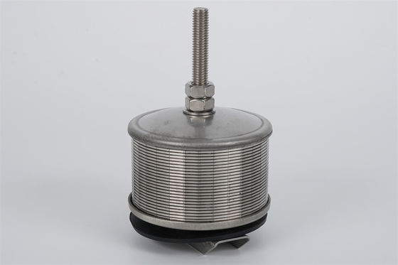 ακροφύσιο σφηνών ακροφυσίων οθόνης ροής SS Johnson 82mm διπλό καλωδίων φίλτρων ψεύτικων κατώτατων σημείων