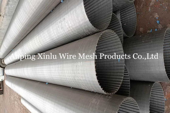 Johnson V Wire Water Well Screen Pipe SS Dia 8&quot; Slot 0.020 / 10FT HS Κώδικας 84219990