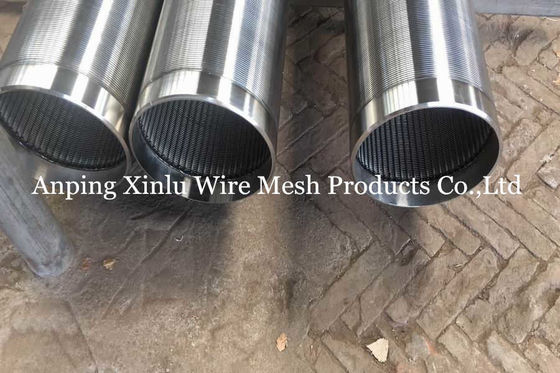 Johnson V Wire Water Well Screen Pipe SS Dia 8&quot; Slot 0.020 / 10FT HS Κώδικας 84219990