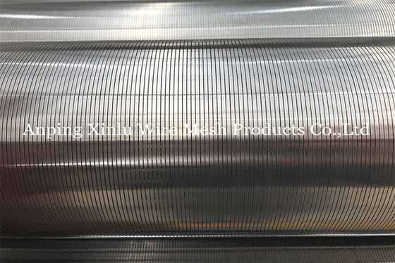 Συνεχής χάλυβας 304 σωλήνες 8 «Χ 10ft Stainnless αυλακώσεων οθόνης καλωδίων σφηνών Johnson