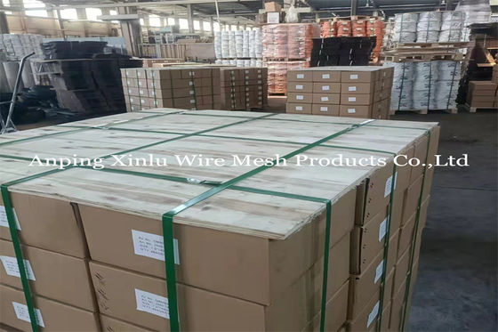 BWG SWG Copper Coated Double Loop Tie Wire 1.0mm X Length 100mm Twin Wire Double Loop Binding Wire (Συμβολοποιητικό σύρμα διπλού βρόχου)